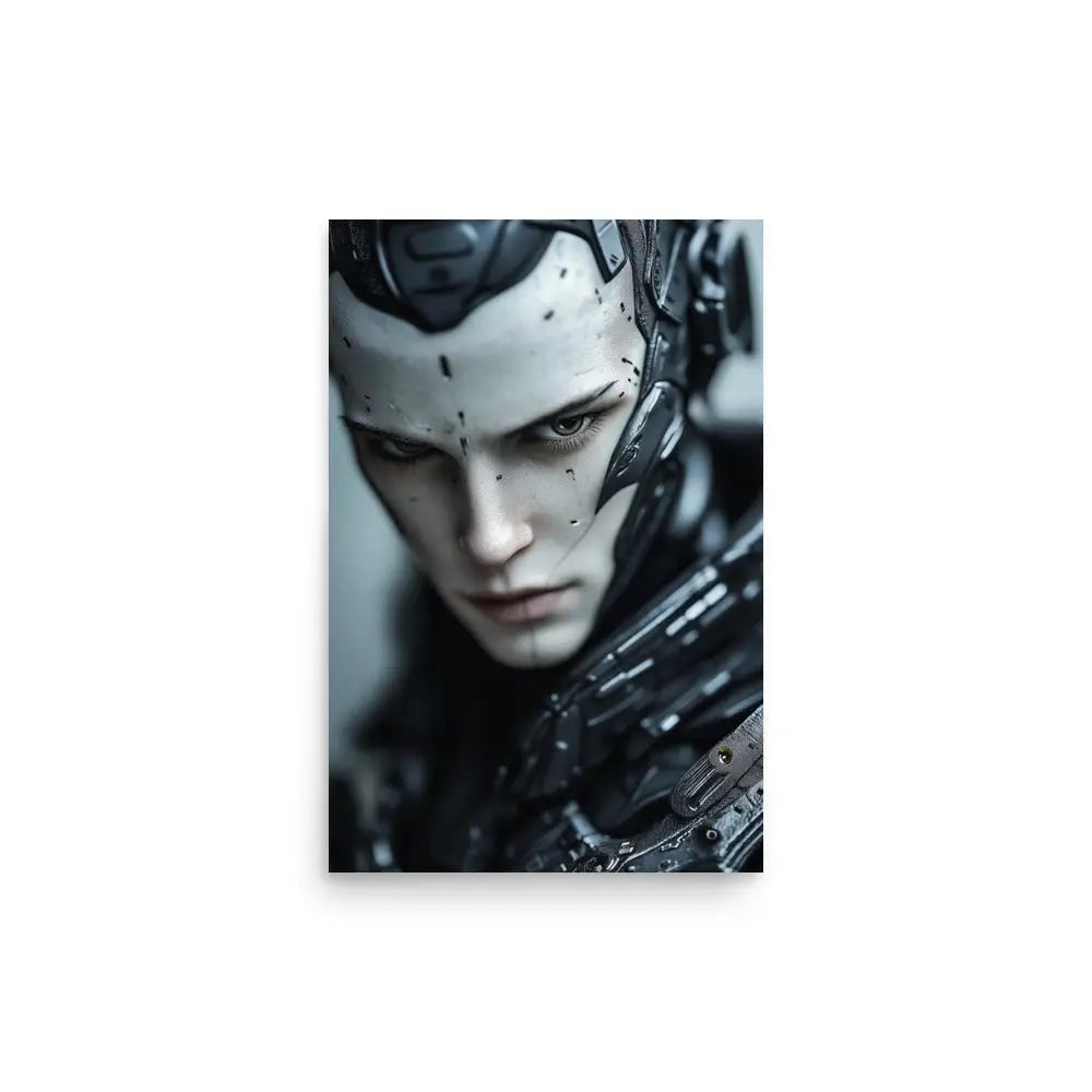 Portrait of a Borg Android Poster - 12″×18″