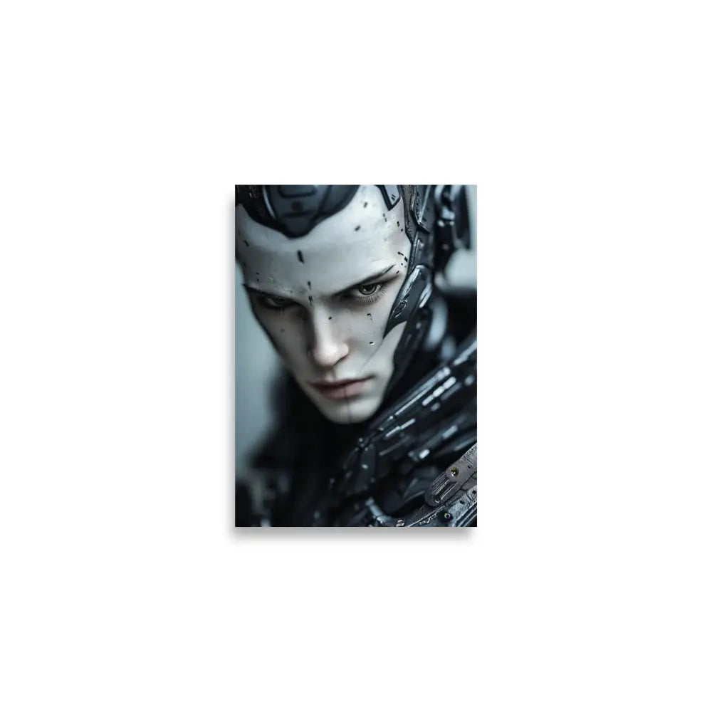 Portrait of a Borg Android Poster - A2 (16.5″×23.3″)