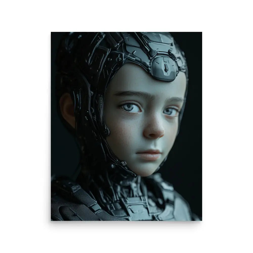 Portrait of a Child Borg Android Poster - 16″×20″