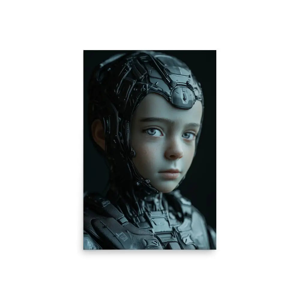 Portrait of a Child Borg Android Poster - 20″×30″