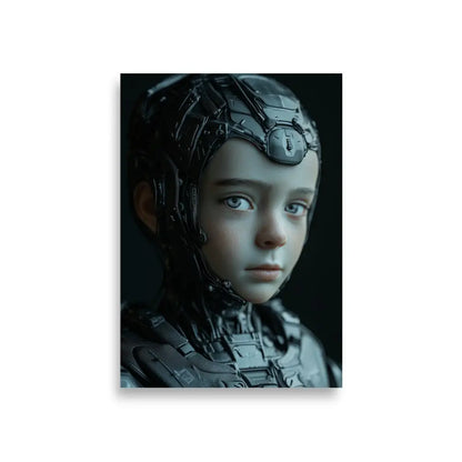 Portrait of a Child Borg Android Poster - A1 (23.3″×33.1″)