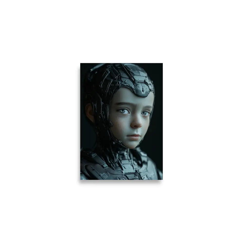 Portrait of a Child Borg Android Poster - A2 (16.5″×23.3″)